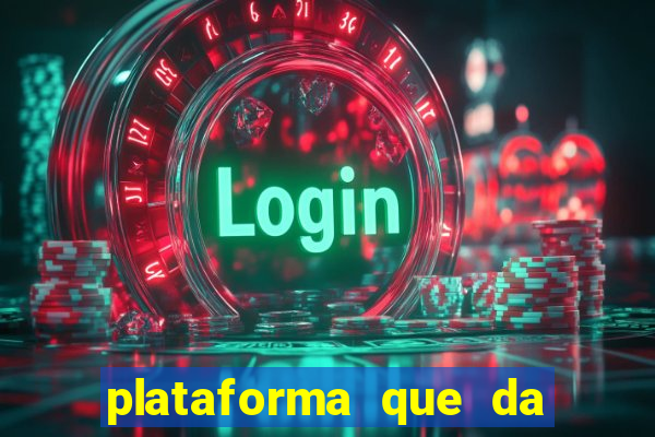 plataforma que da para depositar 1 real